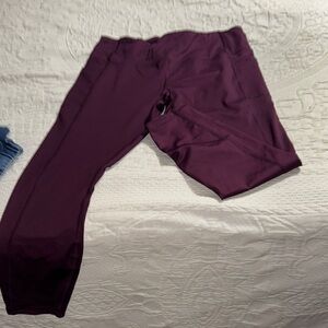 Avia Purple Leggings for Active Comfort